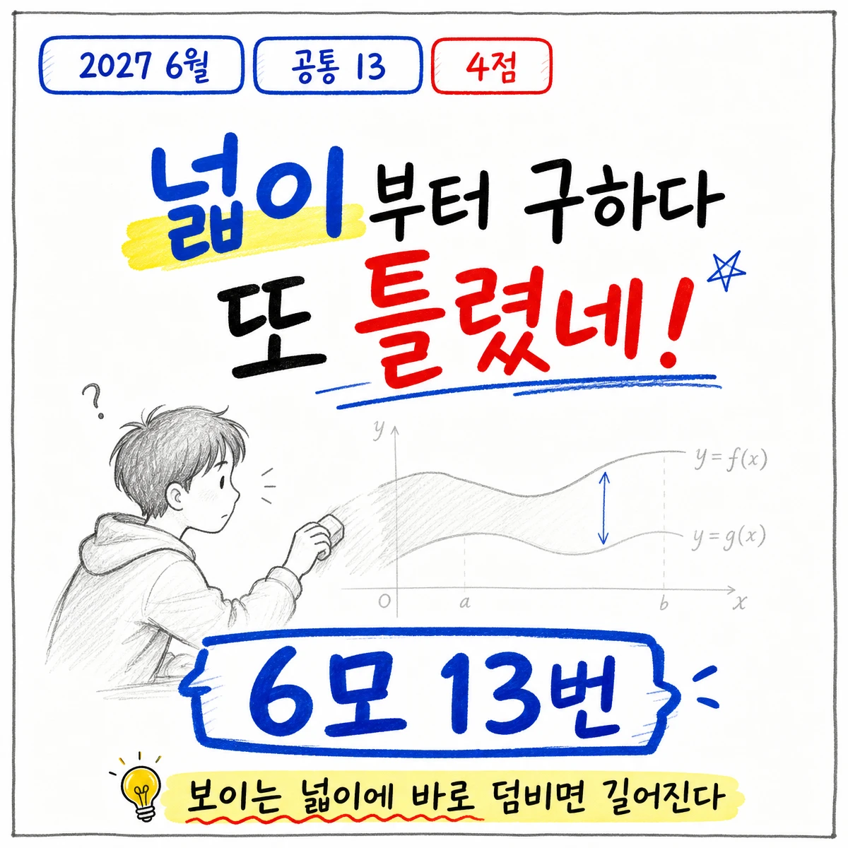 2027학년도 6월 모의고사 수학 공통 13번 문제 이미지